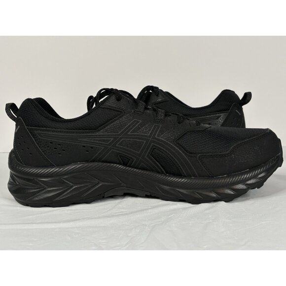 ASICS Gel Venture 9 Trail Shoes Men’s 11 Extra Wide Black Running Cushion Hiking - Picture 3 of 16